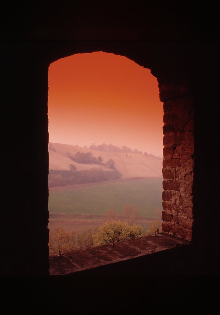 Torrechiara - Panorama dal castello by Luca Gallanti