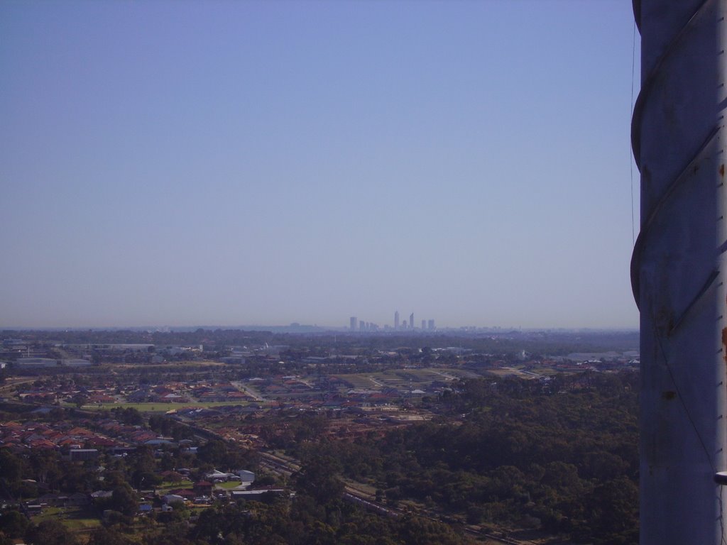 View From Top Of Kiln 6 Towards Perth City by spider52