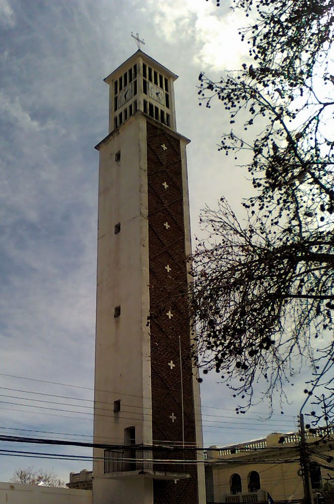 TORRE DE LA CATEDRAL DE LOS ANDES by ida carrasco