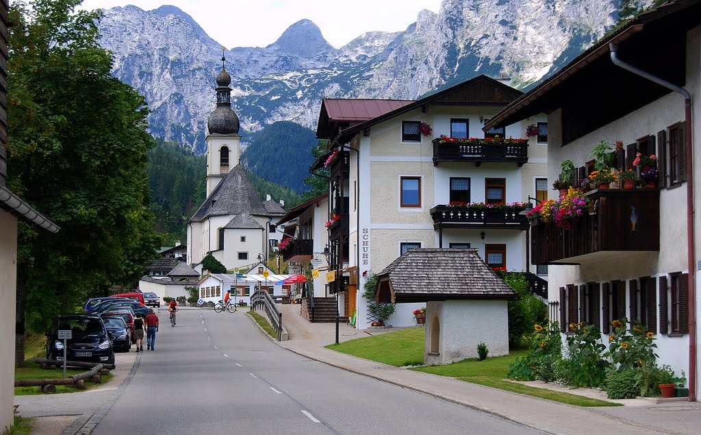 Pfarrkirche St. Sebastian, Ramsau by Hans J.S.C. Jongstra