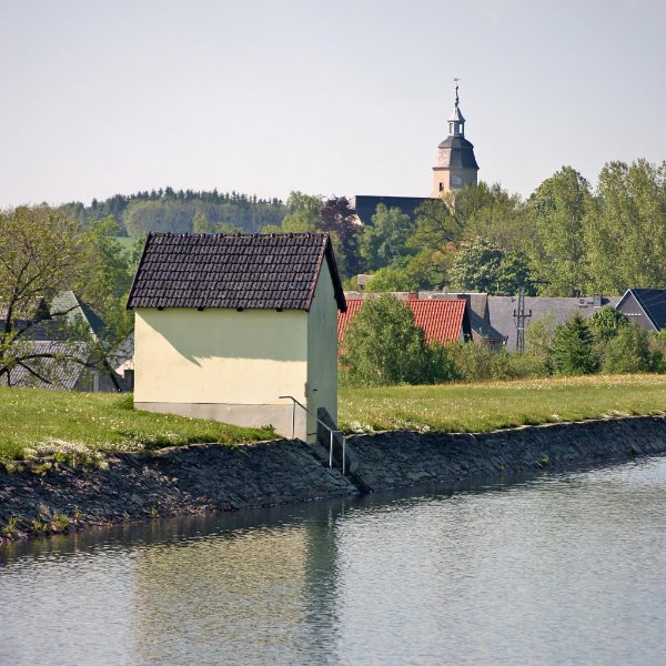 Striegelhaus Mittlerer Großhartmannsdorfer Kunstteich by Jens Kugler [Kleinvoigtsberg]