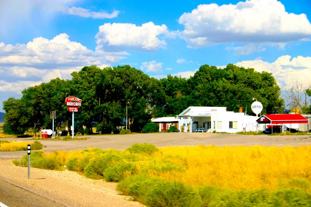 Stage Stop at the Hwy 93 Split, Beautiful Northern Nevada by MICHAEL  JIROCH  &  www.michaeljiroch.com