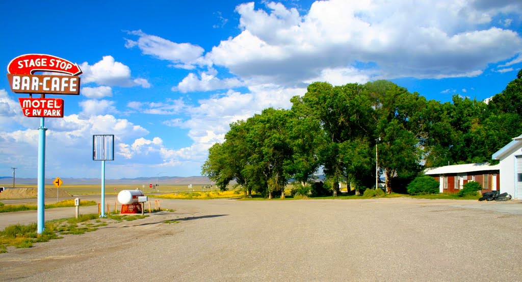 Stage Stop at the Hwy 93 Split, Beautiful Northern Nevada by MICHAEL  JIROCH  &  www.michaeljiroch.com