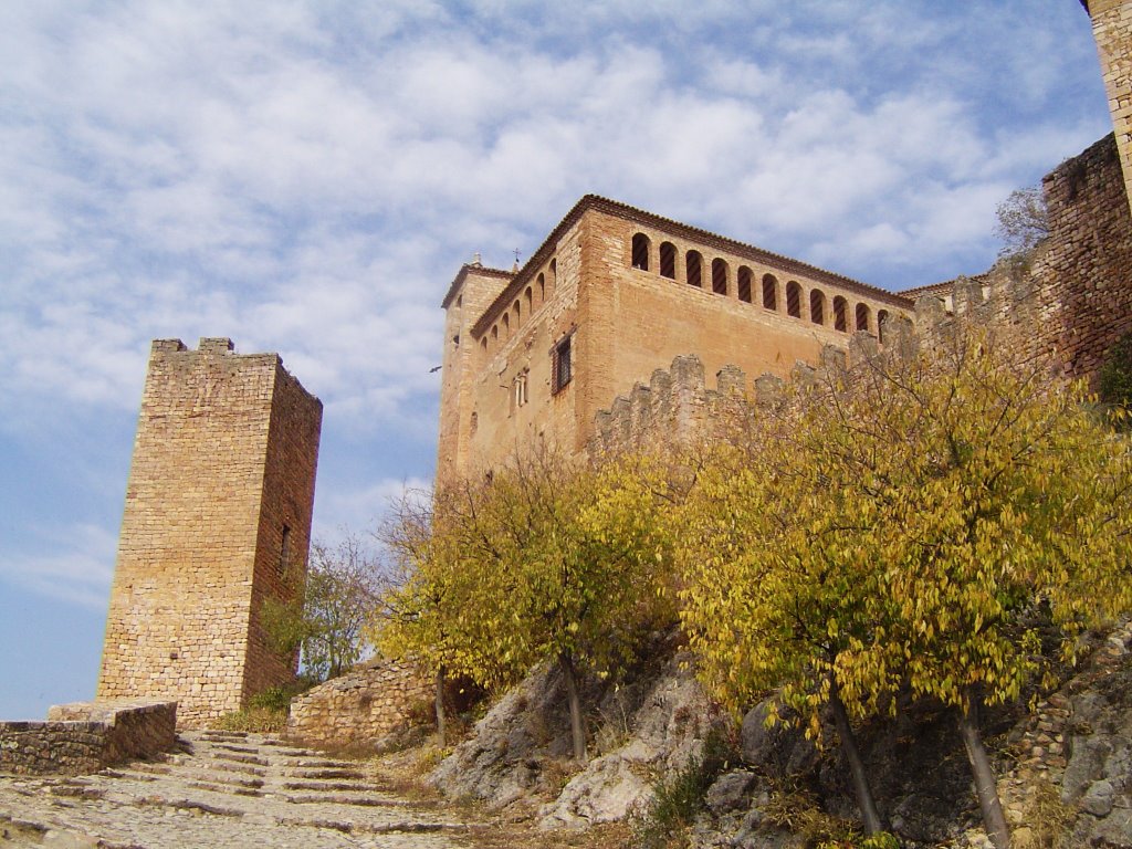 Alquézar accès à La Colegiata by philippe gibert