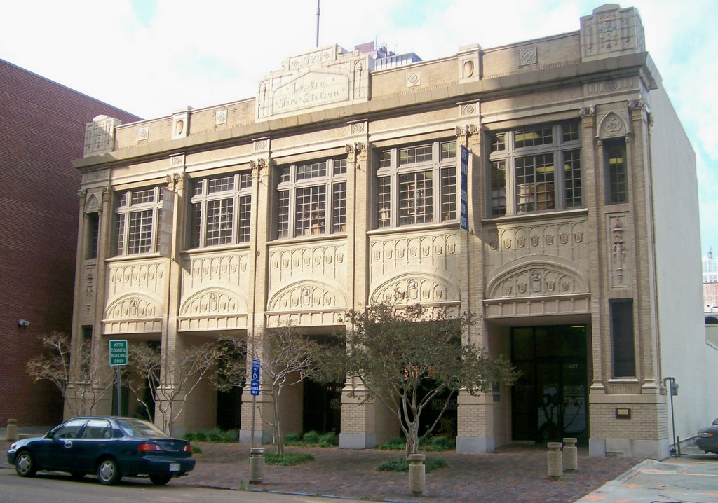 Old Fire Station - Now Arts Council of Baton Rouge by dadlak