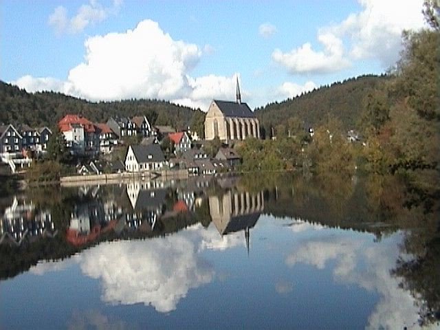 Beyenburg von Westen (Klosterkirche) by TuffiO