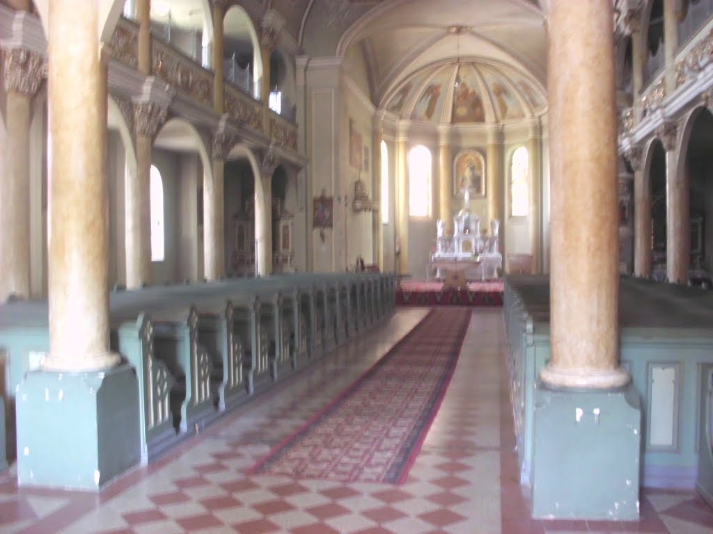 Hunedoara - Biserica Romano-Catolică ''Adormirea Preasfintei Fecioare Maria'' (aspect interior) by danger.mouse