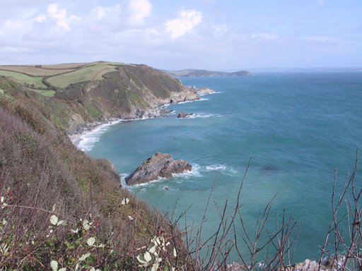 Coastal path from Mevagissey to Polstreath Beach (2006) by jk1812