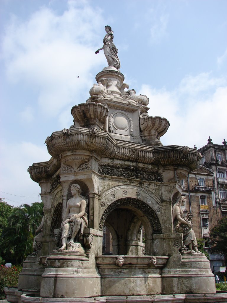 Flora Fountain, Mumbai Fort by anuj_kathuria