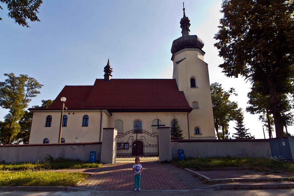 Kościół św. Klemensa na wzgórzu Klimont by Jacek Czyba