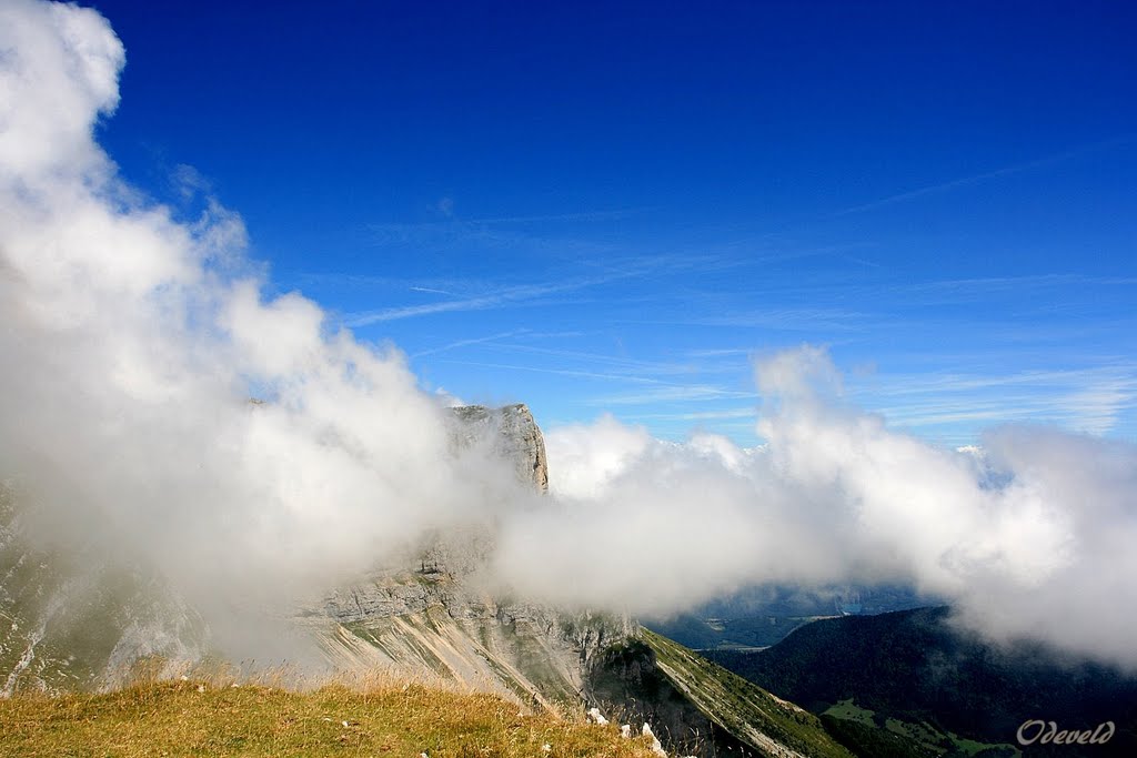 La Petite Moucherolle 2156 m. Vercors, France. by odeveld