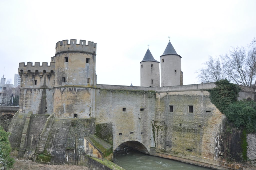 Porte des Allemands, Metz, Lorraine, France by M.Strīķis