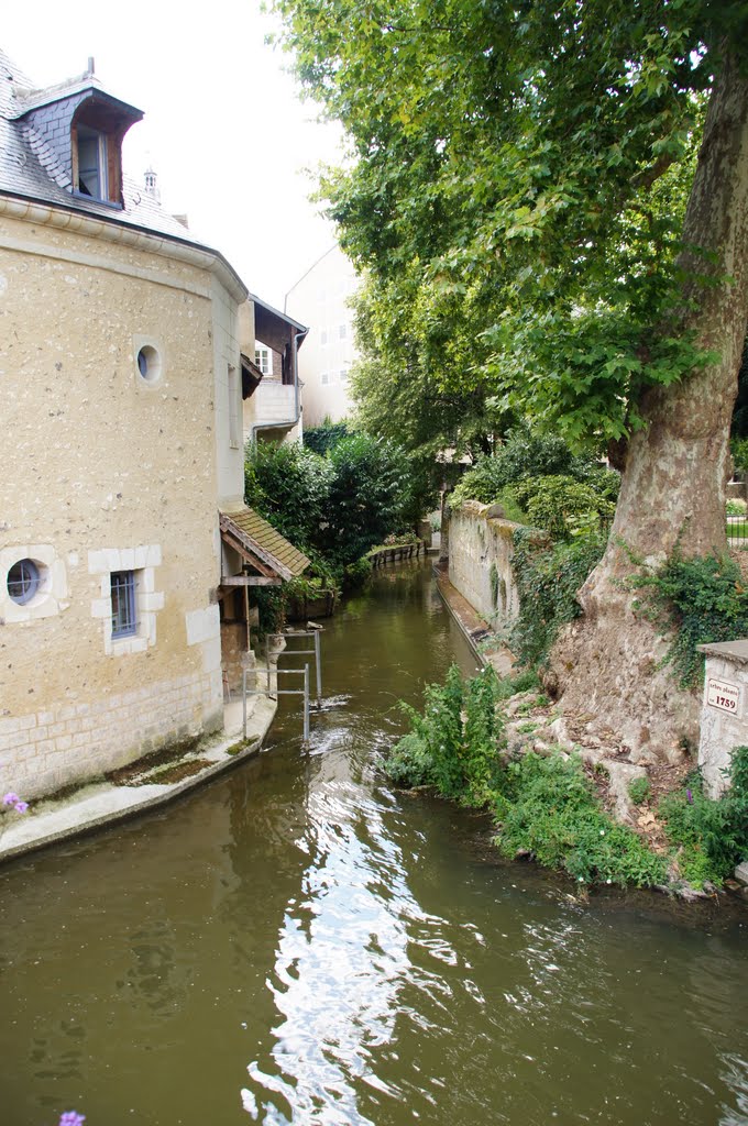 Le Loir à Vendôme by Jean-Pierre Patrias