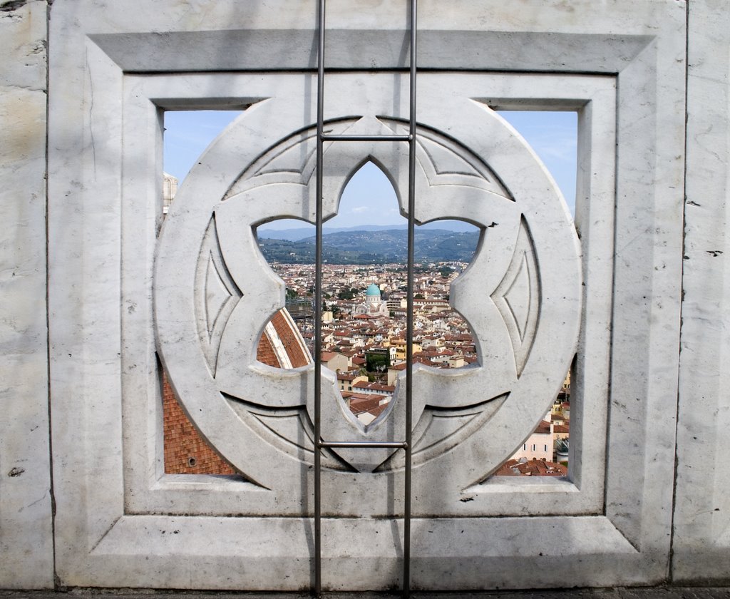 La sinagoga desde el balcón del campanille by Laura Sayalero Plate…