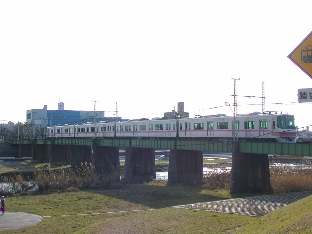 名古屋鉄道 小牧線 庄内川橋りょう by saketsumi