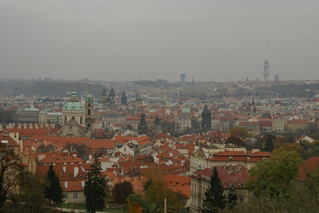 Panoramic view of Prague by Emre Zaim