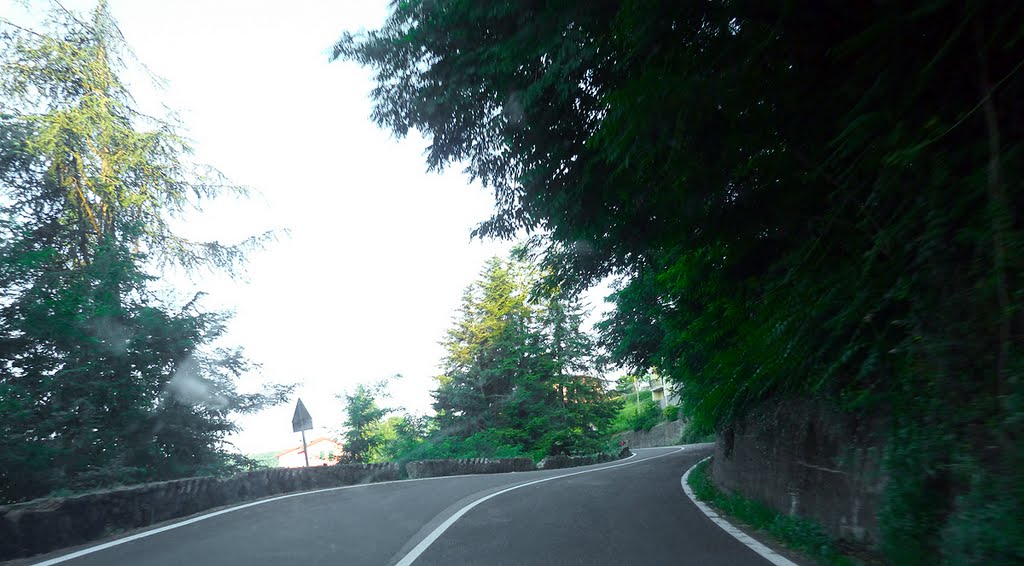 SS1, Via Aurelia, near Mattarana, Italy, 28-06-2011. by se_bmw