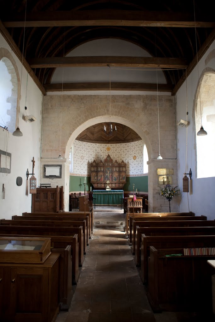 St Peter's Church, Manningford Bruce by Neil MacDougall