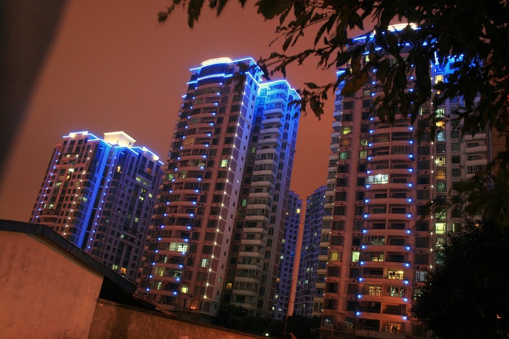 Skyscrapers in Haikou, Hainan Island, China by daxdeluxe