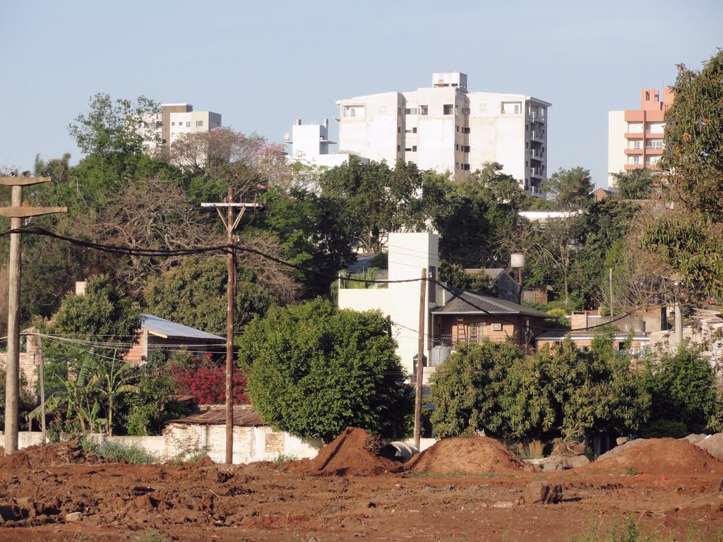 2011. La Chacra 169 desde el playón de obras de la costanera. by chaporriste