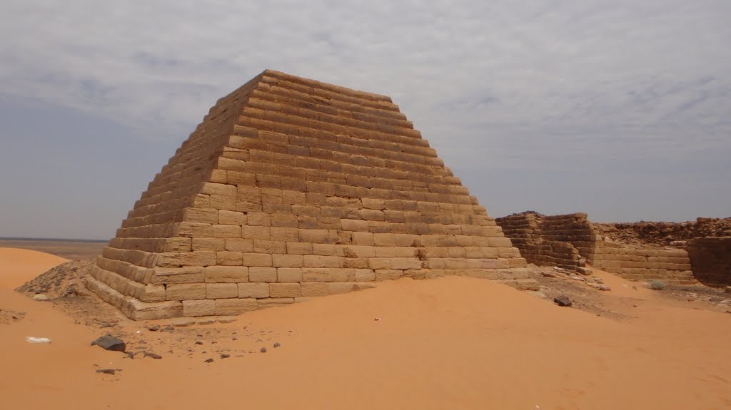 Pyramids of Mero, Sudan by Shutter