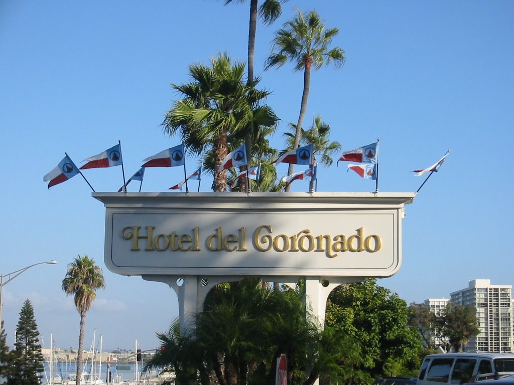 Hotel Coronado Sign by Wasaki1