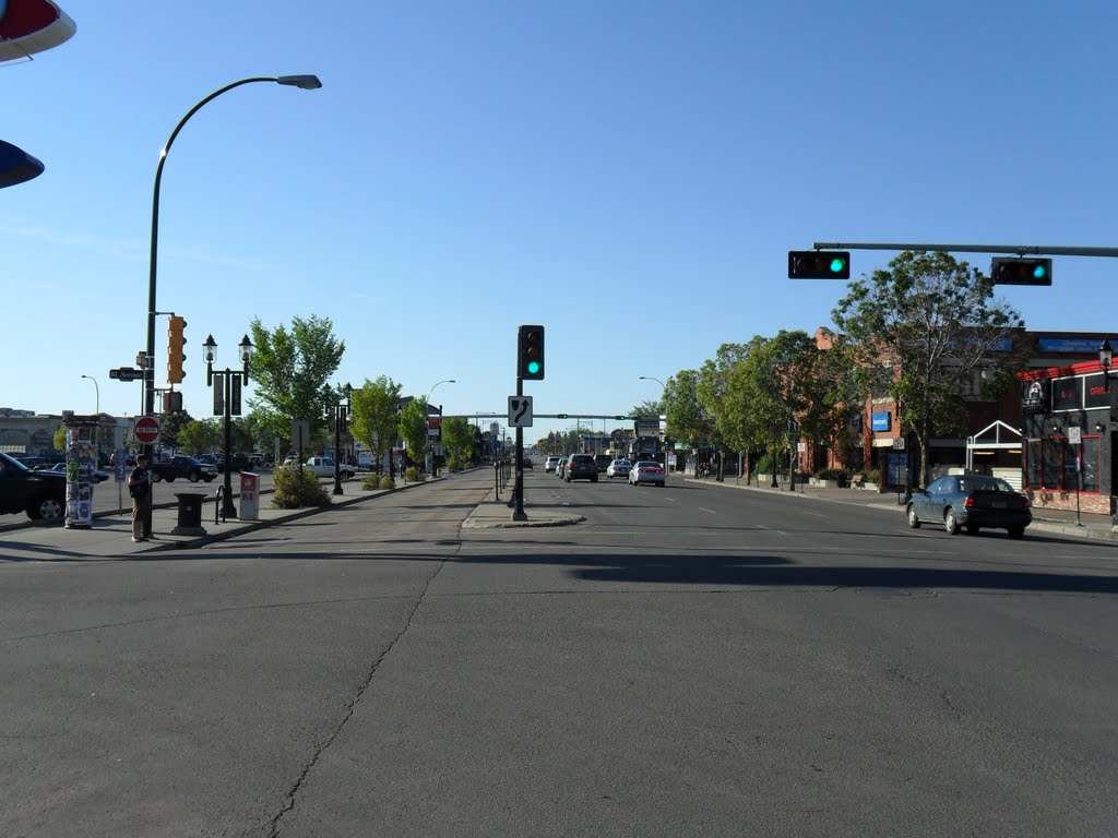 Old Strathcona looking south on 106 Street just south of 82nd Avenue by QianEdmonton