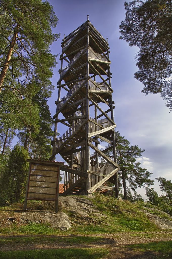 The Tower in Aboda Klint by Rickard Hermansson