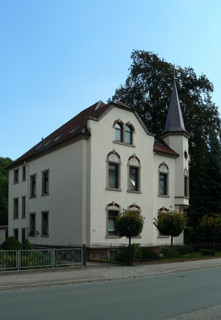 Chemnitz OT Einsiedel - Die Villa des Wattefabrikanten Carl Franz Hahn erbaut 1901-02 by Thomas Eichler