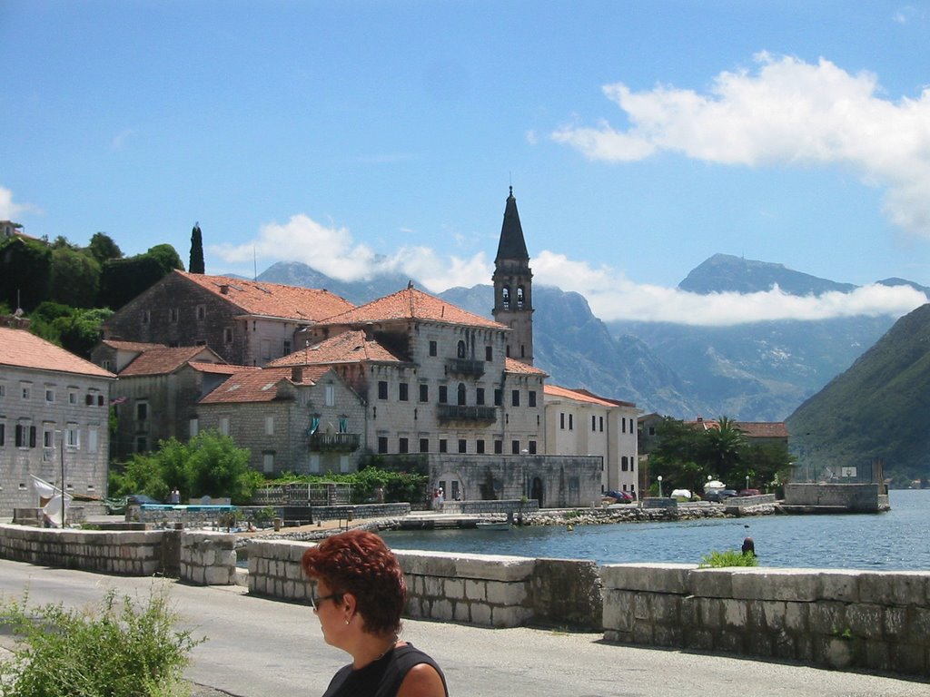 Perast and Lovčen by Campogaliano