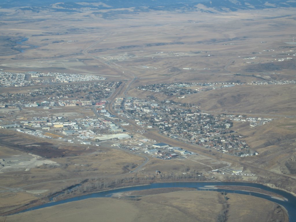 Aerial View - Cochrane by John McCall