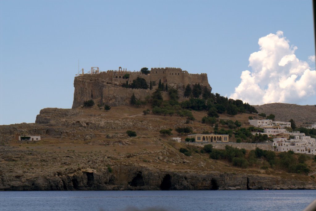 Unnamed Road, Lindos 851 07, Greece by Marek Pes