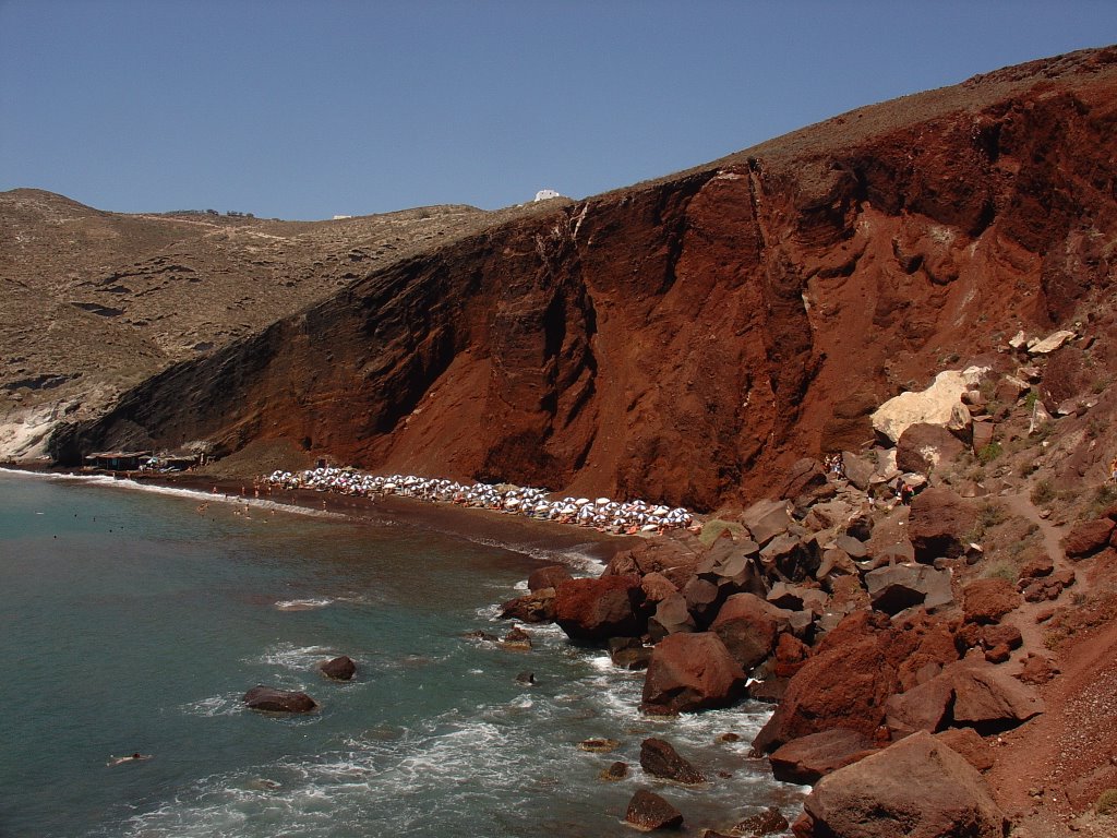 Red Beach by Kostas Sak