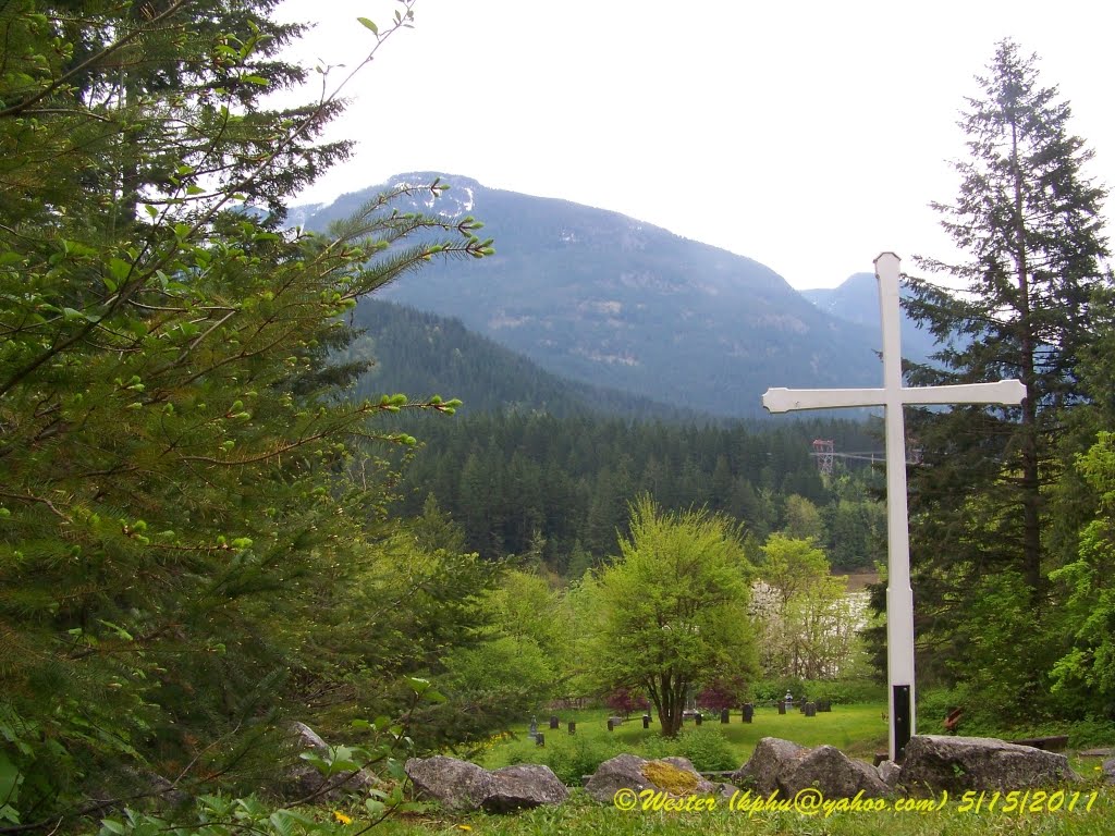 Pioneer Cemetery in Historic Yale Town by Wester