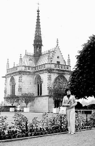 Francia - Amboise - La Capilla del Castillo (1970) by Antonio Esteban