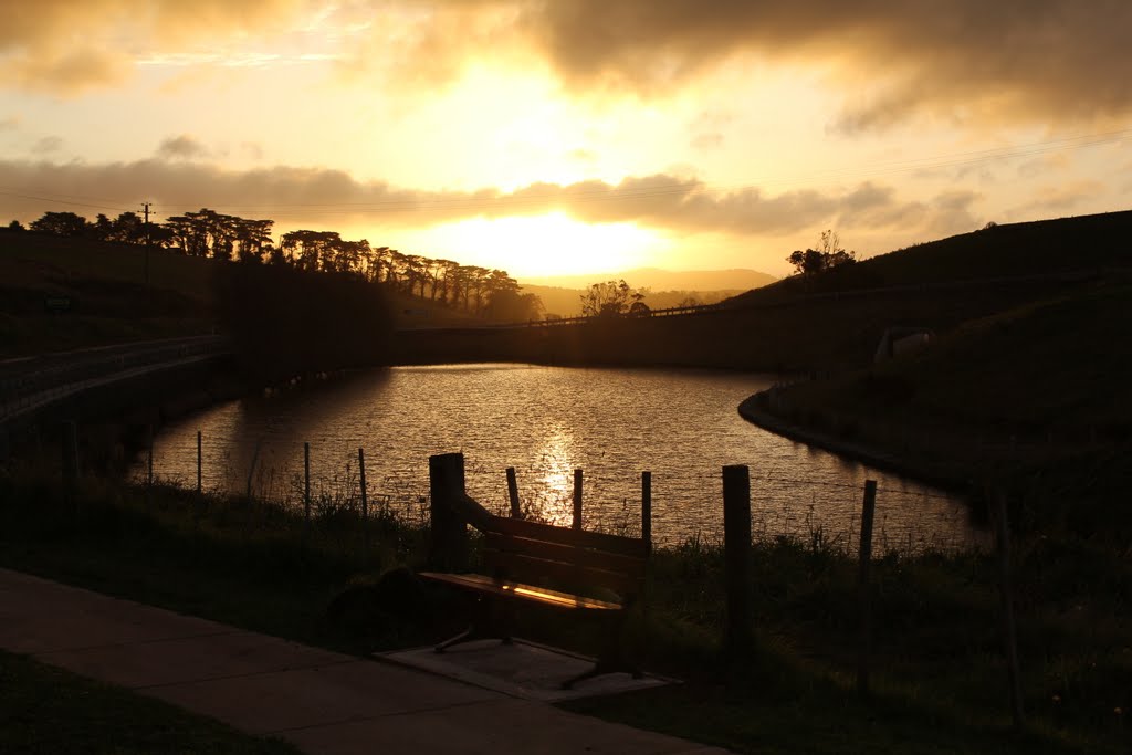 Bissett's top dam, Scottsdale by The Pook