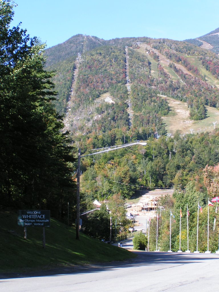 Whiteface Olympic Mountain at Lake Placid by ranovak