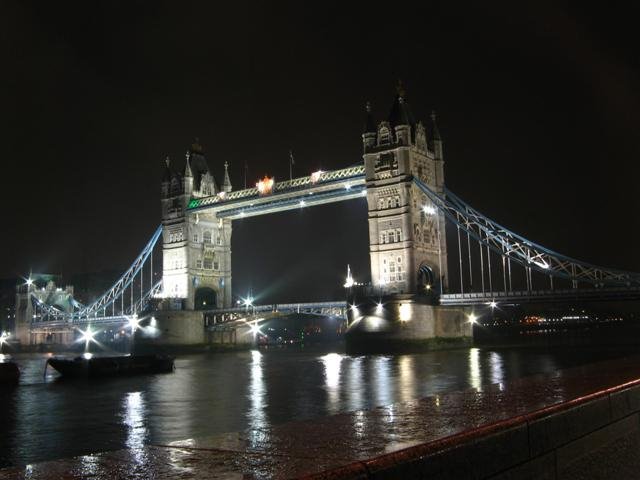 Tower Bridge - night - by superAnx