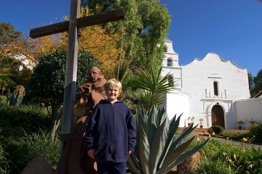 Mission San Deigo de Alcala 1769 by Rob Boudreau