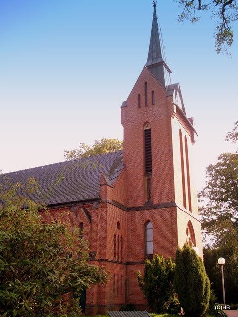 Hagen im Bremischen, Martin-Luther-Kirche by Heinz.Bock