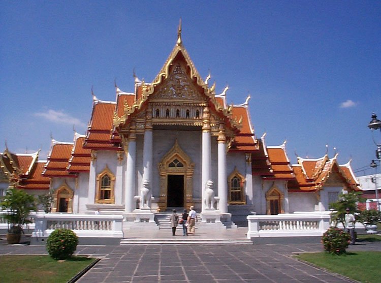 Bangkok Marble Temple by Marco Giorgini