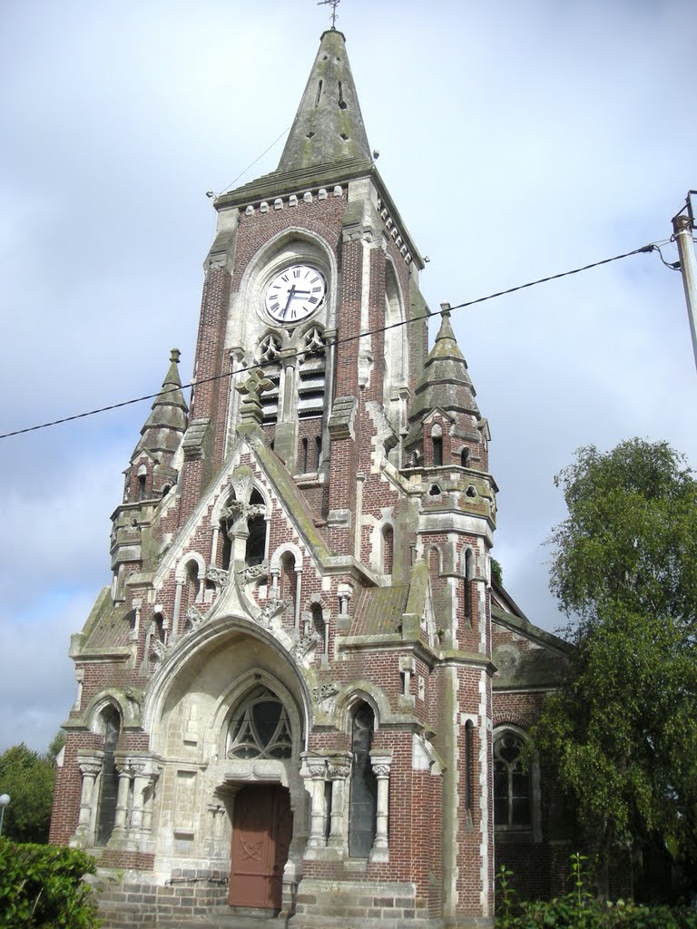 Eglise St Martin d'Annezin (19eS.) by adant