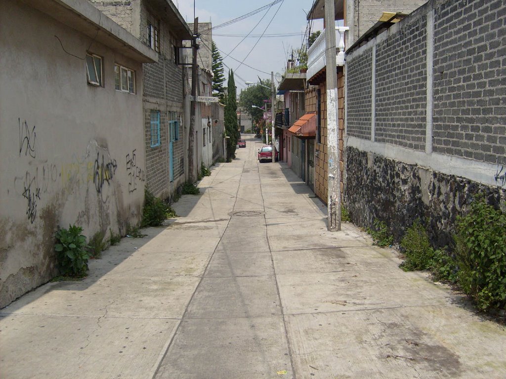 Calle Abasolo. Ajusco Montserrat. Coyoacán. Nov 2007 by ArmandoLJ