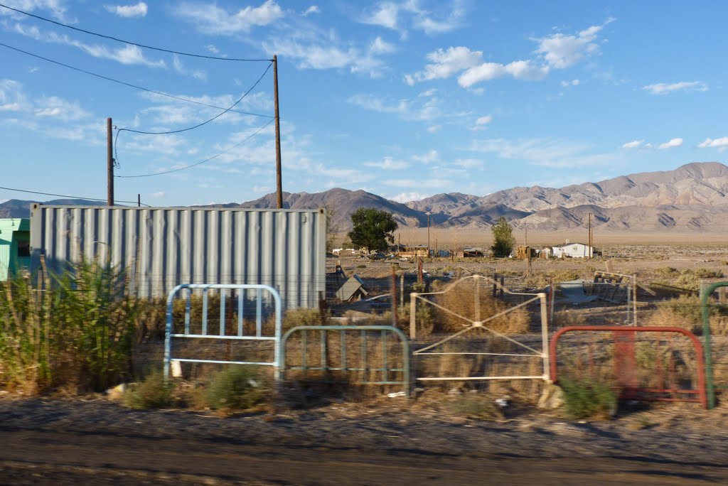 Headboard Fence | Luning, Nevada by Steven James