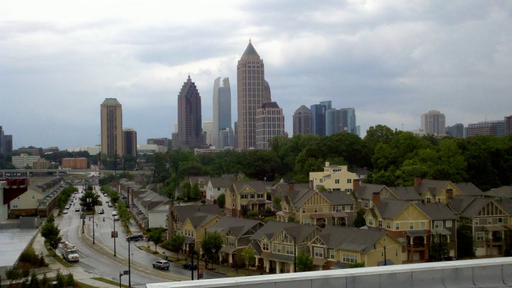 Midtown from Parking Deck in Atlantic Station by JSC®