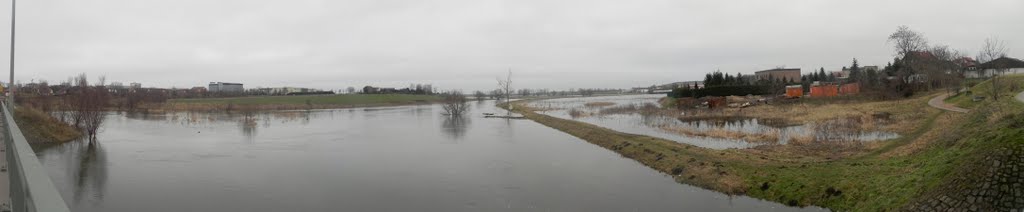 Hochwasser an der Bode 2011 by Holger2401De