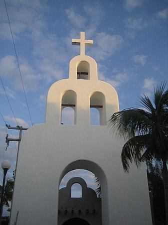 Church at Playa Del Carmen by Jimmy&Jose