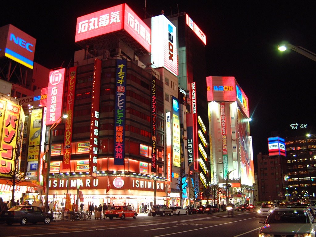 Akihabara, eletronic's town at night by oi_com