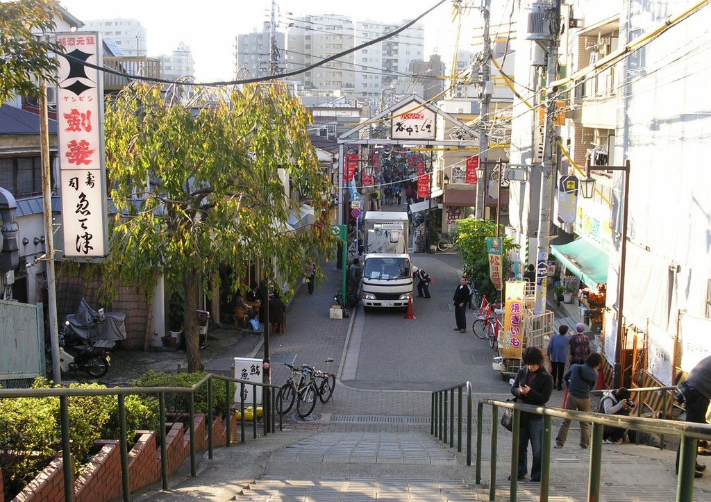 谷中ぎんざ Yanaka Ginza Street by M.TAKEHARA