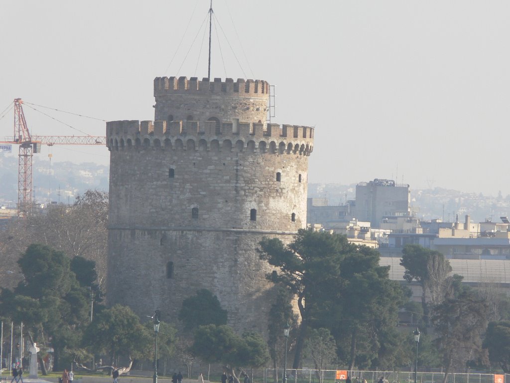 White Tower of Thessaloniki by stoyan borisov